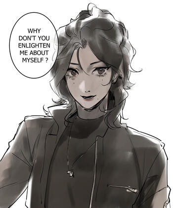 bust up - soft sketch