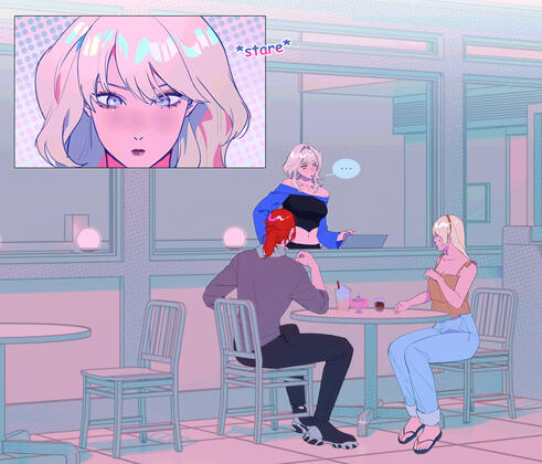 full body - soft sketch