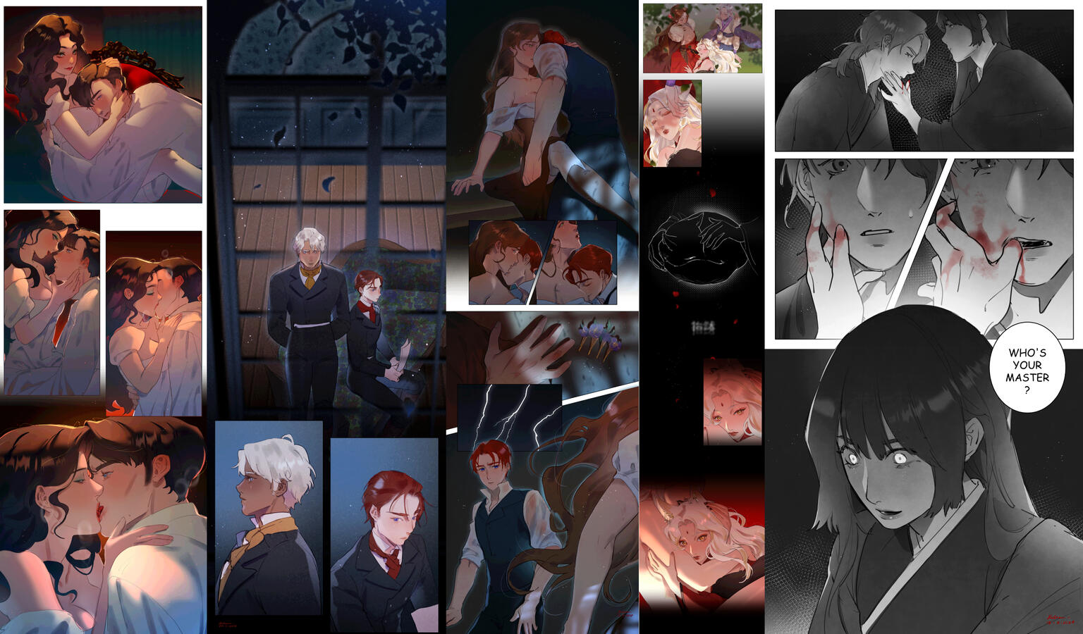 comic-rough color