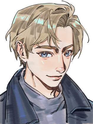 head shot - soft sketch
