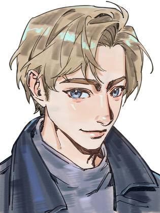 head shot - soft sketch